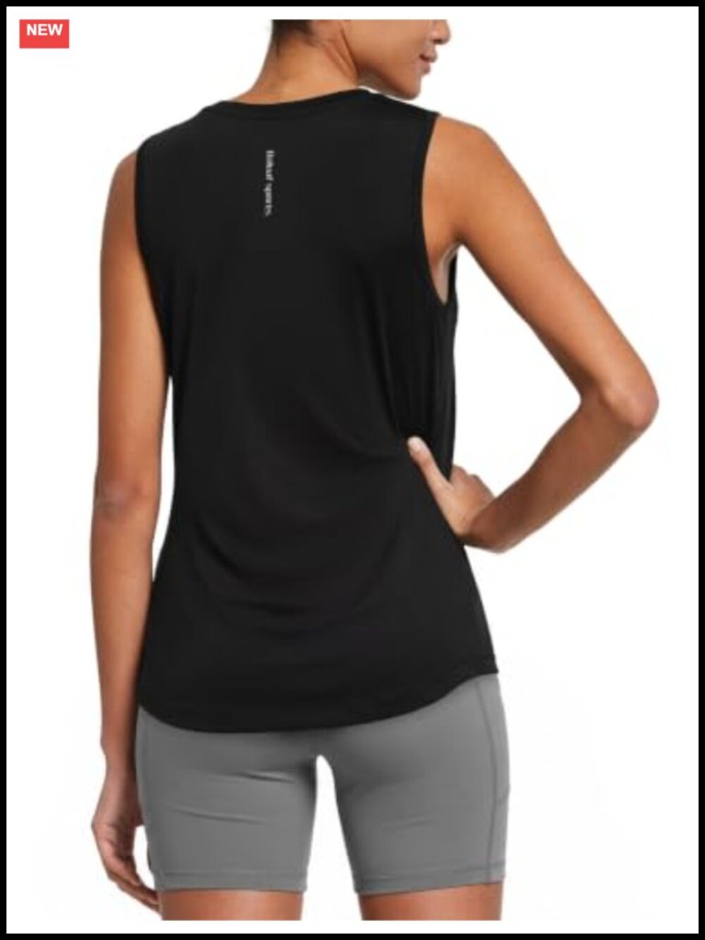 Women's Athletic Sleeveless Tank Top for Running Gym Yoga High Stretch